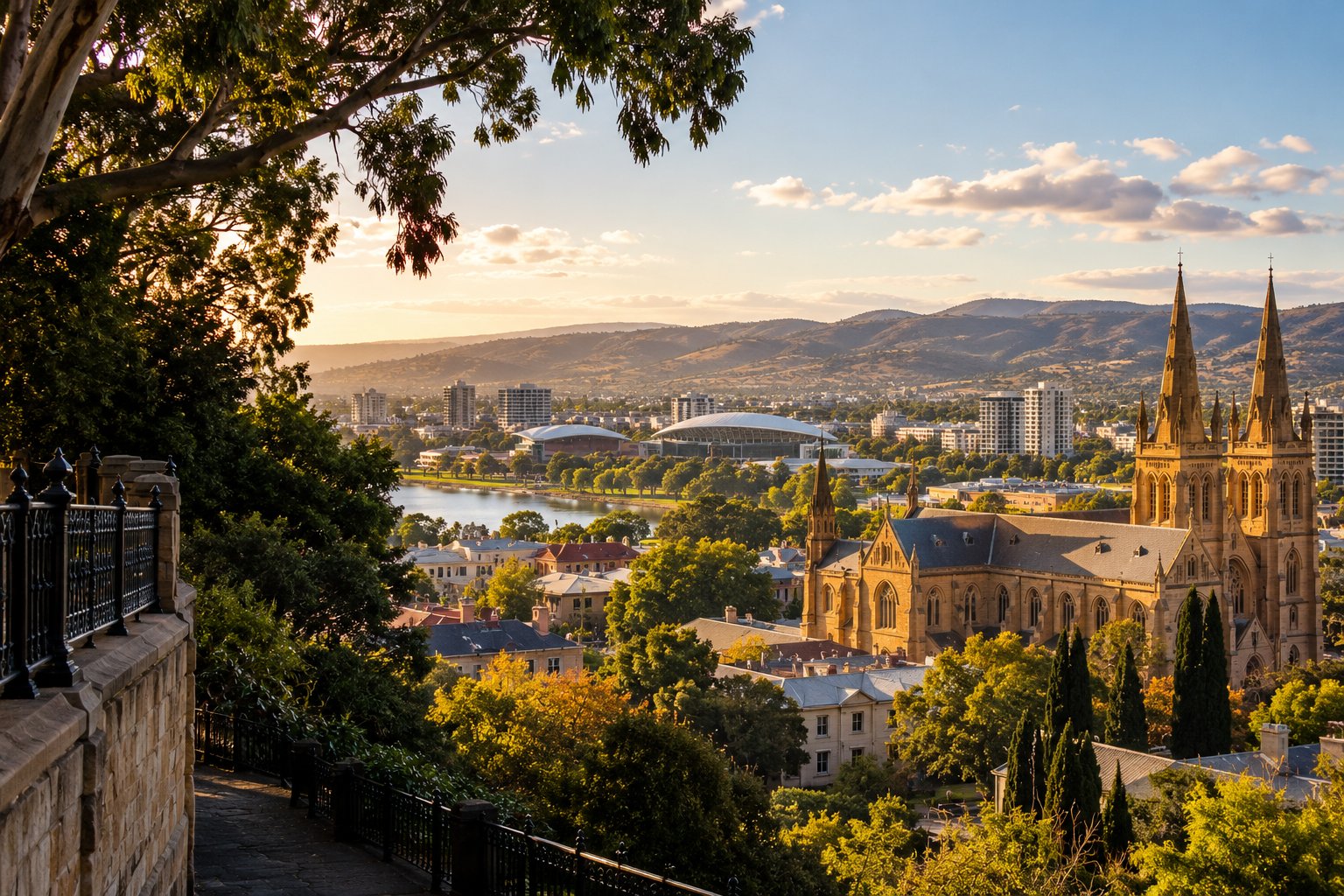 Illustrative scenic view of Adelaide / SA