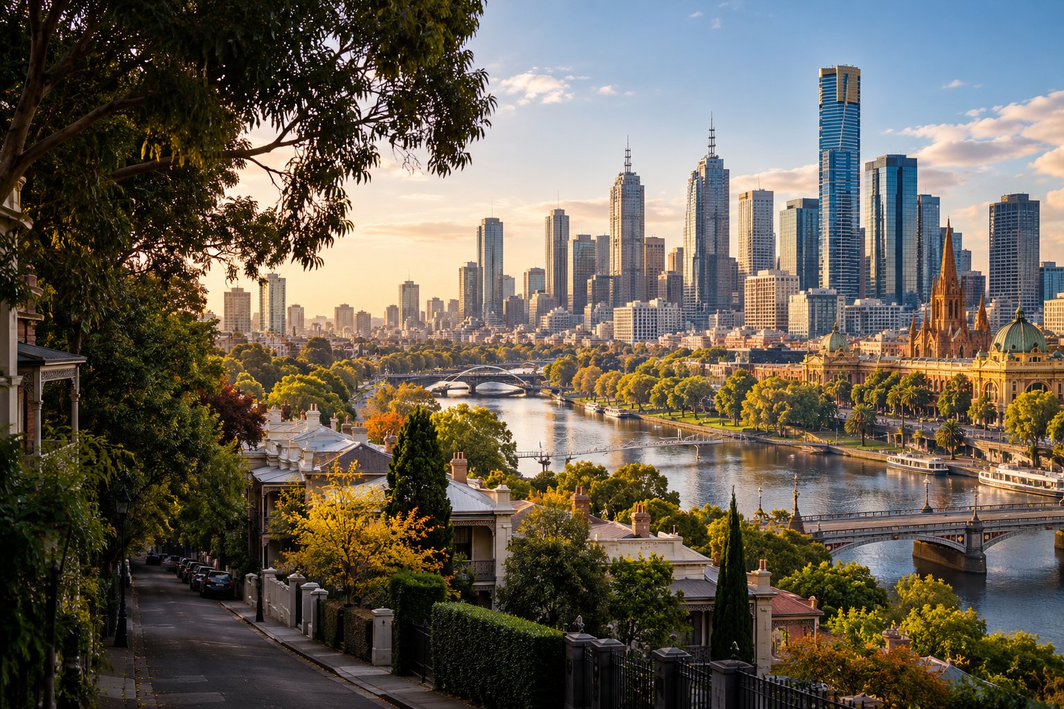 Illustrative scenic view of Casey, Melbourne