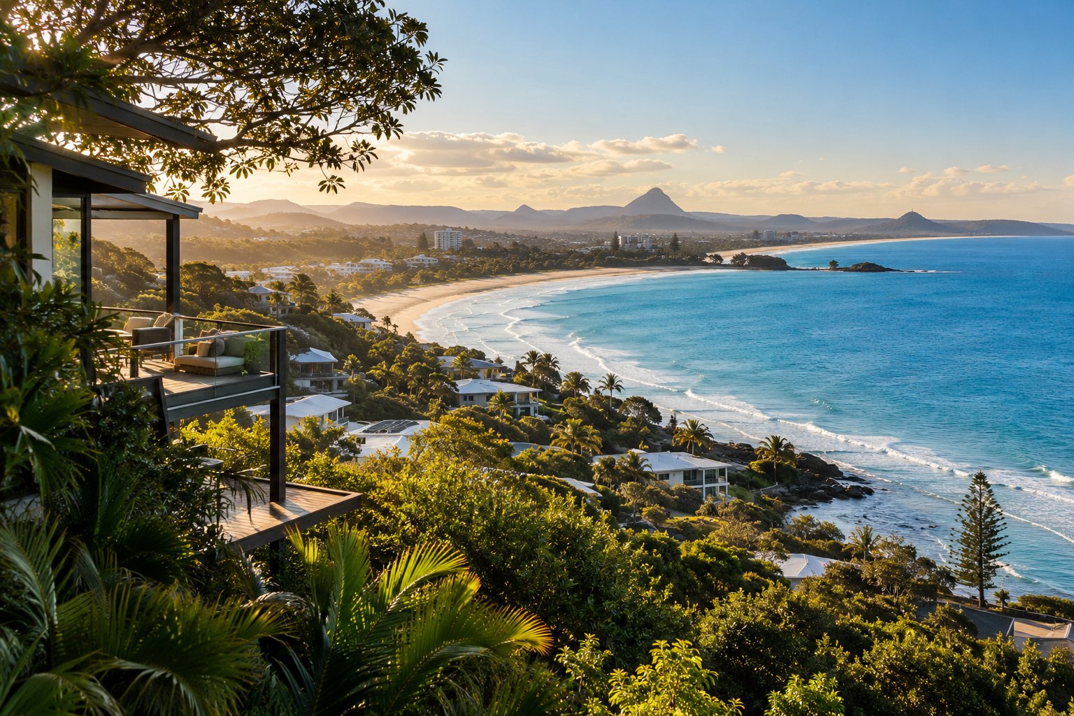 Illustrative scenic view of Sunshine Coast / QLD