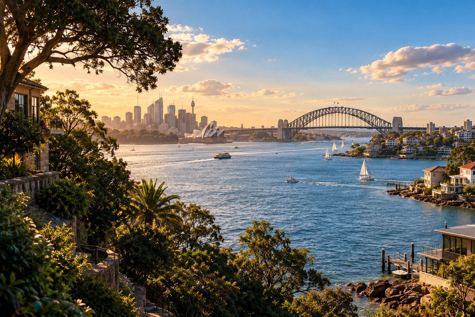 Illustrative scenic view of Sydney / NSW